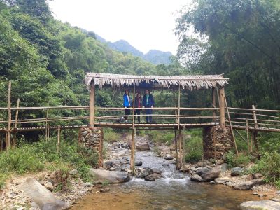 Trekking in Pu Luong during the dry season from October to April