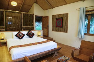 bedroom at Pu Luong Retreat
