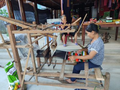 Black Thai village life and stilt houses in Pu Luong Nature Reserve