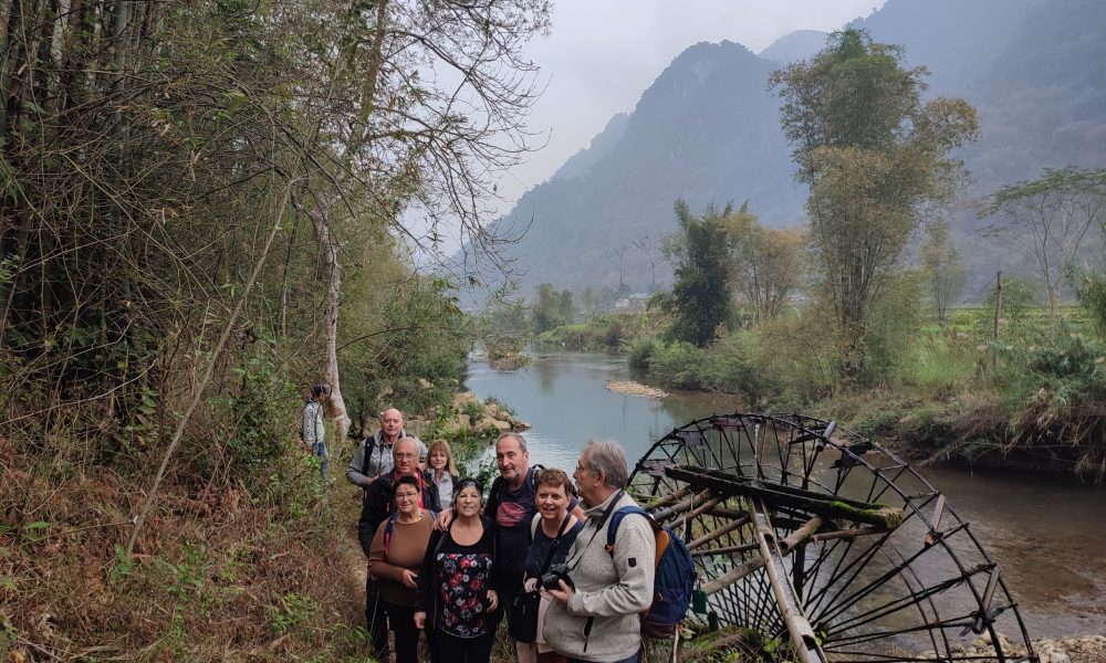 Safe village trekking trail in Pu Luong Nature Reserve