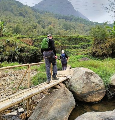 Pu Luong day 1 trekking valley rice terraces and village paths
