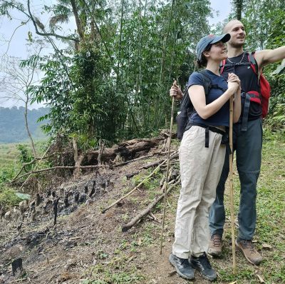 Pu Luong trekking trail between Thai ethnic villages